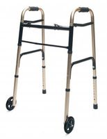 GF Health 716270G-2 ColorSelect Adult Walker with Wheels, Gold (Pack of 2)