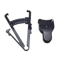 Healifty 4Pcs Skinfold Caliper, Weight Loss Calculator Fat Measuring Instrument for Adult