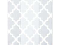 Christmas Print Cello Bags - Geo Tiles White 5x3x11" Cello Bags 1.2 mil (2 Packs; 100 Bags Per Pack) - WRAPS-C4BGTW