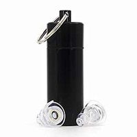 Jenny.Ben Noise Proof earplugs Reusable Noise Reduction Earphones Hearing Attenuation Filter Sleep Motorcycle Concert earplugs Transparent