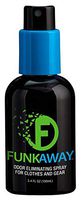 FunkAway Odor Eliminator Spray for Shoes, Clothes and Gear (Non-aerosol), 3.4 Fluid Ounce