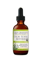 Urban Moonshine Calm Tummy Digestive Bitters | Organic Herbal Supplement for Occasional Nausea & Upset Stomach | Chamomile & Ginger | 2 FL OZ (Pack of 3)
