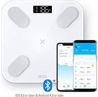 PICOOC Bluetooth Smart Body Fat Scale, Big Pro, White
