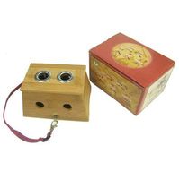 LINKALO Double Holes Bamboo Moxa Box Wooden Gynecology Abdomen Moxibustion Apparatus