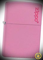 Lighter Logo Pink Windless 19279 - Premium Windproof Lighter Fluid (Comes Unfilled) - Made in USA!