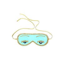 Utopiat Audrey Style Gift Boxed Sleep Mask in Blue Woman Inspired by BAT's
