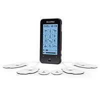 AccuMed TENS Unit Muscle Stimulator & Electronic Pulse Massager with 2 Channels - 12 Modes, Pain Management Device with 20 Intensities for Back, Neck, Acupuncture, Rechargeable Battery (AC-AP417)