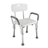 SHUTAO Ergonomic Old People Bathroom Armchair White