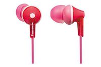Panasonic Wired Earphones - Wired, Pink (RP-HJE125-P)