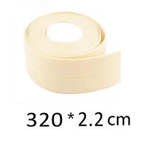 Ochine Decorative Caulk Strip Self-Adhesive Sealing Tape Anti-Mildew Waterproof Edge Protector for Bath Shower Floor Kitchen Stove Sink