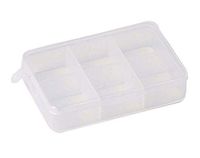 Small Drug Box Removable Partition Portable Convenient Drug Dispenser Transparen