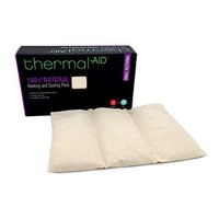 Thermal-Aid — Cooling and Heating Pack, Small Sectional — Cooling and Heating Pad for Pain Relief with Natural Corn Filling — Reusable, Easy Clean Back