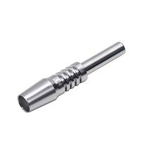 Kellerson Straight Thread Pipe, Metal Pipe (Silver)