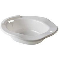 GXLO Sitz Bath Over-The-Toilet Perineal Portable Bidet, for Hemorrhoidal Relief, for Pregnant Women, for The Elderly, Ideal for Post-Episiotomy Patients,White