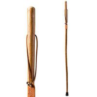 Brazos 58" Free-Form Ash Walking Stick Hiking Trekking Pole, Made in The USA