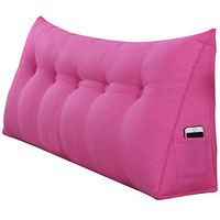 Qi Peng Mat Cushion - Cushion Bed Backrest Cushion Headboard Triangular Wedge Fill Support Reading Sofa Cushion (Color : A, Size : 200x20x50cm)