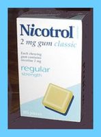 Nicotrol Nicotine Gum 2mg Classic 3 Boxes 315 Pieces