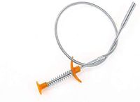 Drain Augers Drain Cleaner Pipe Dredger Kitchen Pipe Drain Clog Hair Remover Household Cleaning Pipe Dredger Flexible Folding Tub Toilet Cleaner