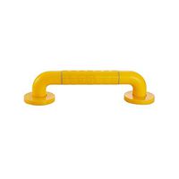 Bathroom safety rails Bathroom handrails, bathroom Safety Non-slip Drop Stainless steel armrest (Color : Yellow, Size : 58cm)