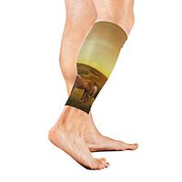 Calf Compression Sleeves (1pair) for Men & Women, Calf Pain Relief Compression Socks Sleeveless Socks, Suitable for Running, Cycling, Maternity, Travel, Nurse's Leg Guards