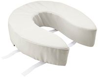 Medline MDS80328 Padded Toilet Seat Riser, 4", White (Pack of 3)