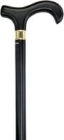 Extra Long, Super Strong Derby Walking Cane (Black-blackbeech)