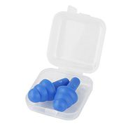 Yuanzhou Sleeping Earplugs Anti Noise Foam Ear Plugs Reusable Silicone Earplug for Sleeping and Outdoor Ultra Soft Spiral Comfortable Noise Reduction, 1 Pair