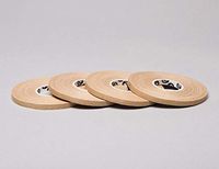 Monkey Tape® - 4 Rolls of 0.2 inch Tape, 15 Yards in Tan - Premium Jiu Jitsu Sports Tape - for BJJ, Grappling, MMA, Rock Climbing, Martial Arts