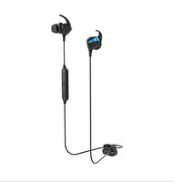 COWIN HE8 [2018 Upgraded] Active Noise Cancelling Bluetooth Earbuds, Wireless in-Ear Bluetooth Headphones with Hard Travel Case Built-in Microphone Volume Control Enhanced Bass Ear Buds - Blue