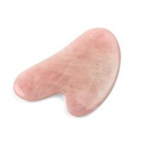 Jade Gua Sha Scraping Massage Tool Hand Made Aventurine Jade Guasha Board, Trigger Point for Graston SPA Acupuncture Therapy Treatment on Face Arm Foot