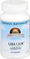 Source Naturals, GABA Calm Sublingual Orange Flavored, 60 Tablets
