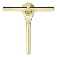 DEI QI Bathroom Shower Squeegee All Purpose Glass Squeegee Stainless Steel Wiper Scraper Portable Car Glass Cleaner with Hook and Long Handle