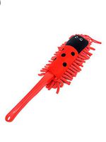 Xifando Cute Cartoon Chenille Cleaning Duster,Household Cleaning Brush (Red)