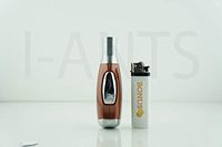 Zico (Original) Ergonomic Grip Refillable Butane Smooth Adjustable Jet Torch Flame Lighter with A Smiley Bonus Lighter