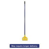 Rubbermaid H146BLU Invader Fiberglass Side-Gate Wet-Mop Handle 60" Blue/Yellow