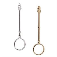 Gold and Silver 2 Pieces 0.67 Inch Holder Ring, Finger Holder Ring, Elegant Holder Ring, Lady Smoker Holder Ring,Be an Elegant Lady