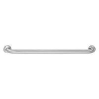 Grab Bar, Wall Mount, Satin, Silver, 36 in L