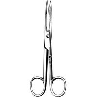 Sklar Instrument 22-1155 Operating Scissors, Straight, Sharp/Sharp, Delicate, 5-1/2" Length