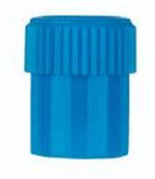 Part#418017- B1000 Blue Replacement IV Catheter Caps, Male, Luer Lock -1/Box of 100 by B. Braun Medical Inc.