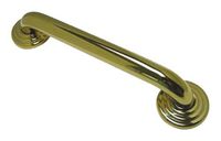 Kingston Brass DR314162 Designer Trimscape Restoration Decor 16-Inch Grab Bar with 1.25-Inch Outer Diameter, Polished Brass
