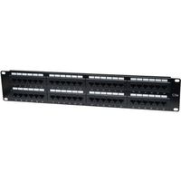 CAT-5E PATCH PANEL, 48 PORT, UTP, 2U (Catalog Category: AUDIO VIDEO ACCESS PACKGD / CABLES & CONNECTORS)