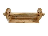 Maple Wood Kitchen Paper Towel Holder Wall or Cabinet Mount