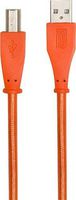 Roland 10ft (3m) Interconnect Cable, USB-B, Orange Woven (RCC-10-UAUB)