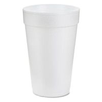 Dart 16J16 3.7" Top And 2.4" Bottom Diameter, 5.4" Height 16 oz Big Drink Foam Cup