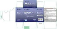 [3 PACK] Mucus Relief Expectorant (Guaifenesin 400mg) IR Tablets 60ct *Compare to the same active ingredients in Mucinex & Save!*