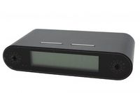 Low Profile Hidden Clock Camera With DVR. Nanny Camera with Motion Activated Recording. Works on AC Power or on Batteries.