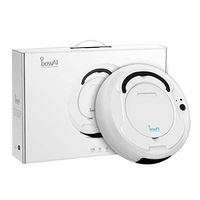 Robot Vacuum Cleaner Automatic Robotic Vacuum Sweeper Mop Cleaner Cleaner USB Charging Good for Pet Hair, Thin Carpets and Hard Floors