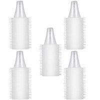 Disposable Ear Thermometer Covers,Non-Contact Ear Thermometer Covers Lens Filter,Earmuffs,Ear Thermometer Probe Covers,Refill Caps,Digital Thermometers Cover Caps, Clear (100PC)