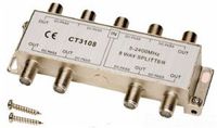 Allen Tel CT3108 Coaxial 2.4 GHz 8-Way Splitter