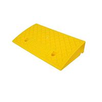 Indoor Slanting Line, Portable Plastic Tread Board, 7cm-13cm Pressure Non-Slip Skateboard Wheelchair Factory Service Ramp (Size: 50 27 9cm) (Color : Yellow, Size : 50279CM)
